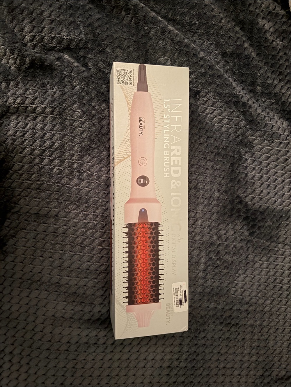 1.5" Infrared Ionic Styling Brush in Pink